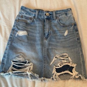Curvy Hi-Rise Mini Skirt American Eagle
